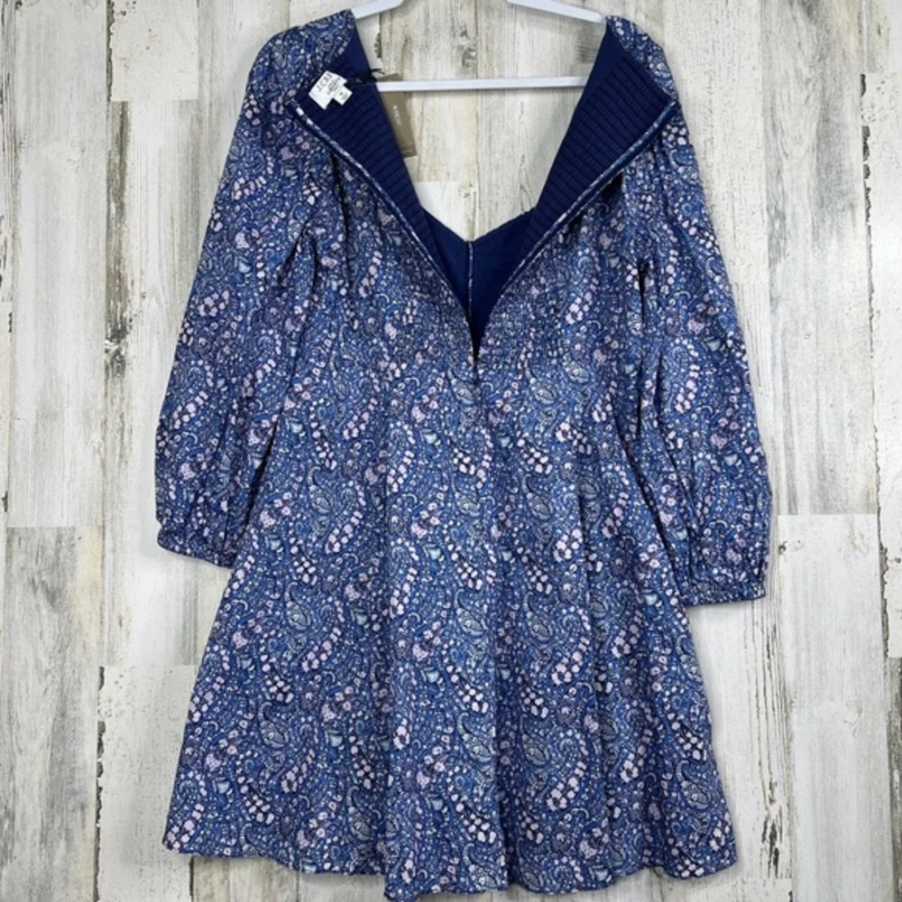 NEW! J. Crew x Liberty Floral Dress Womens Sz 12 Sweatheart Spring Bourton Bloom